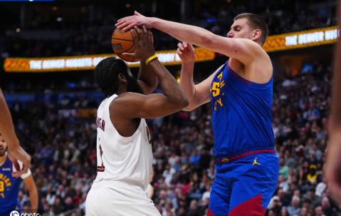 哈登22+10+7+关键三分 约基奇22+14+11骑士胜掘金