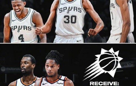 下家首选？美媒构想马刺交易方案:瓦塞尔+巴恩斯换KD