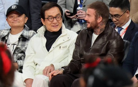 组图：成龙贝克汉姆助阵NBA中国赛 姚明马云亮相
        
    组图：成龙贝克汉姆助阵NBA中国赛 姚明马云亮相