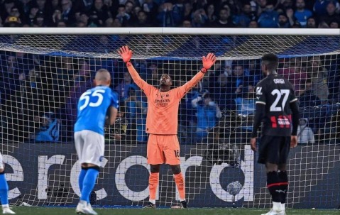 第11场零封，迈尼昂稳健表现让米兰放心，3比0完胜博洛尼亚，本赛季意甲防线表现持续强势