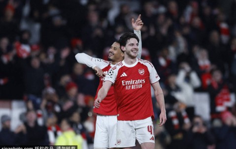 亨利：阿森纳完全不一样了 赖斯：每个人心里都有团火