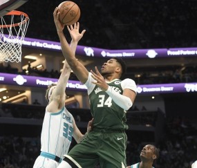 字母哥24+4+7米勒空砍31分 雄鹿击败黄蜂